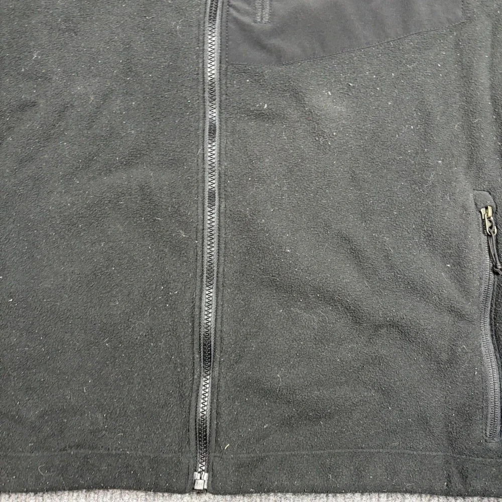 The North Face Jacket Mens XL Black Full Zip Fleece Denali Style Hiking Outdoor